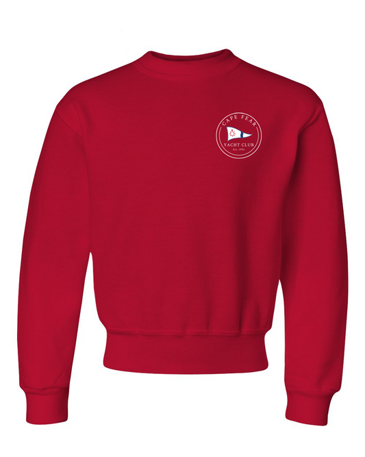 Cape Fear Yacht Club NuBlend® Youth Crewneck Sweatshirt (click for more options)