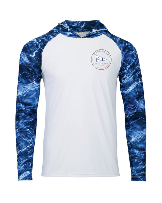 Cape Fear Yacht Club Biloxi Performance Colorblocked Hoodie (click for more colors)