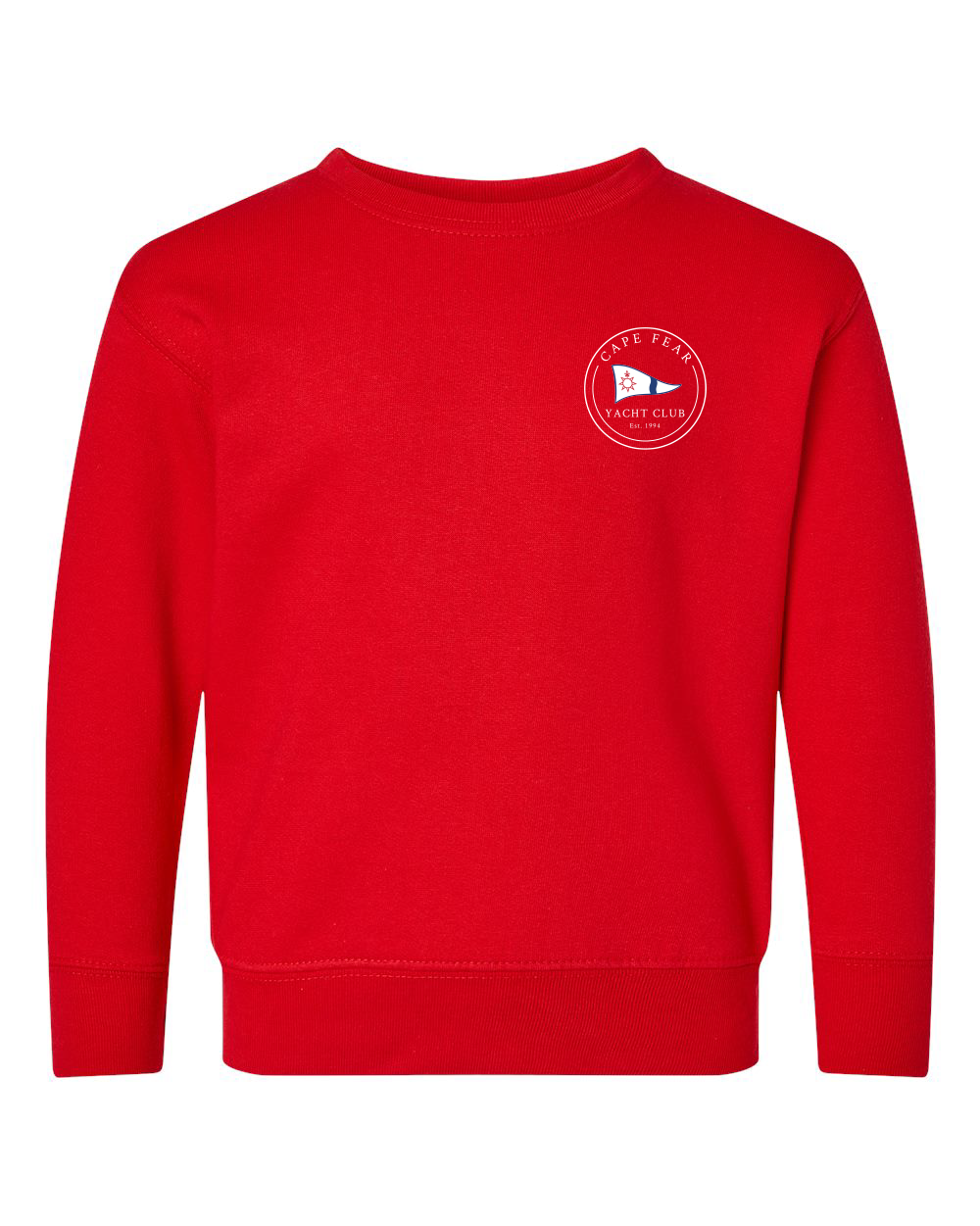 Cape Fear Yacht Club Toddler Fleece Crewneck Sweatshirt (click for more colors)