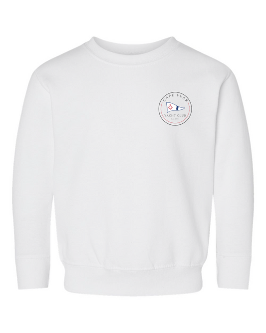 Cape Fear Yacht Club Toddler Fleece Crewneck Sweatshirt (click for more colors)