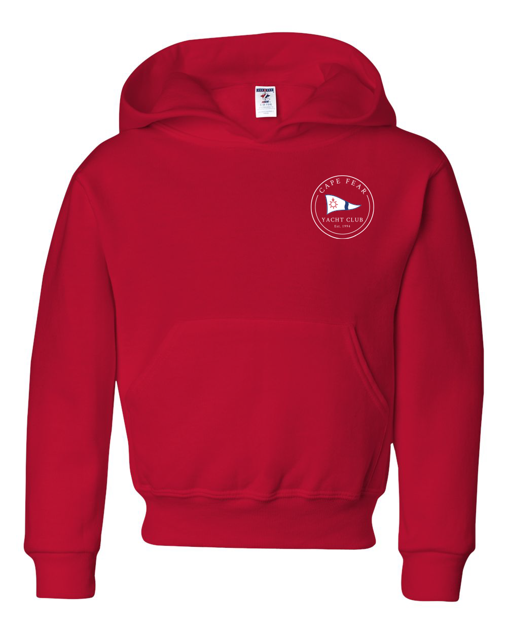 Cape Fear Yacht Club NuBlend® Youth Hooded Sweatshirt (click for more options)