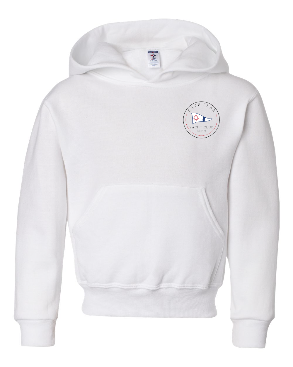 Cape Fear Yacht Club NuBlend® Youth Hooded Sweatshirt (click for more options)