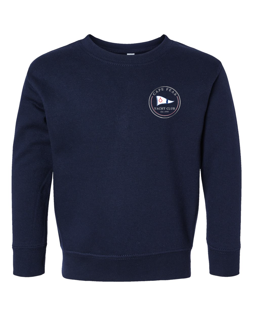 Cape Fear Yacht Club Toddler Fleece Crewneck Sweatshirt (click for more colors)