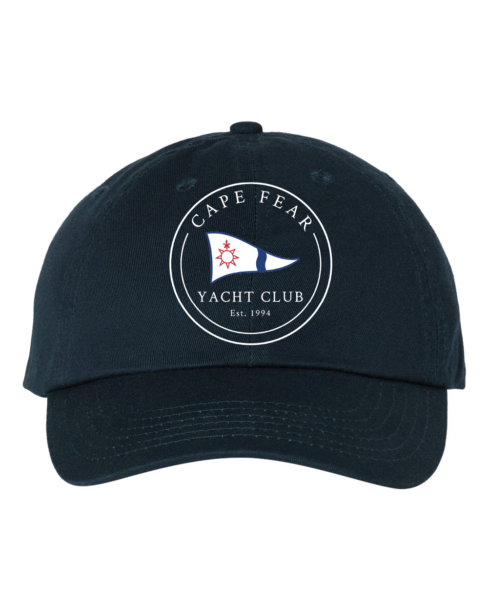 Cape Fear Yacht Club Bio-Washed Classic Dad Hat (click for more colors)