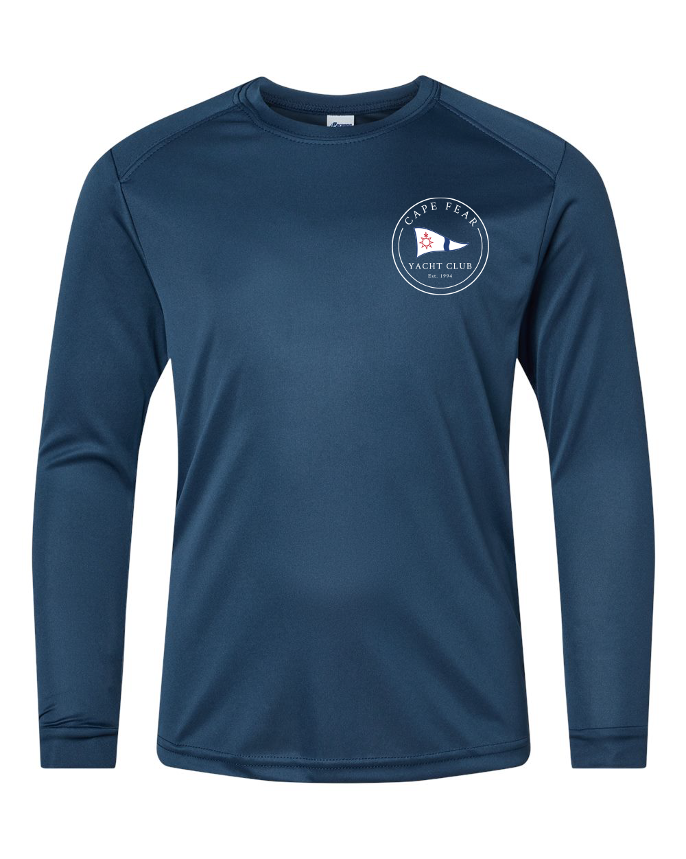 Cape Fear Yacht Club Youth Long Islander Performance Long Sleeve T-Shirt (click for more colors)